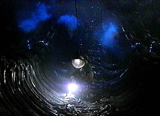 Kane entering egg chamber